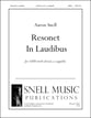 Resonet In Laudibus SATB choral sheet music cover